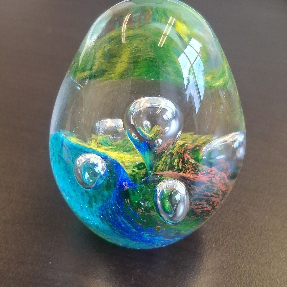 Colorful Glass Paperweight - Picture 3 of 5
